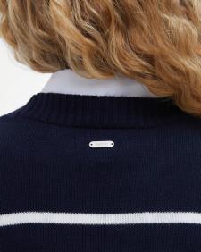Maglione girocollo Emery con motivo a righe 