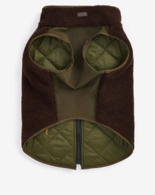 Reversible Quilted Dog Coat 