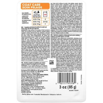 Coat Care Pouch Dog Food