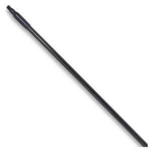 Carlisle, Sparta, Threaded Color Coded Fiberglass Handle, 60", Black