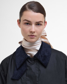 Giacca cerata oversize Loren Barbour The Edit by Alexa 