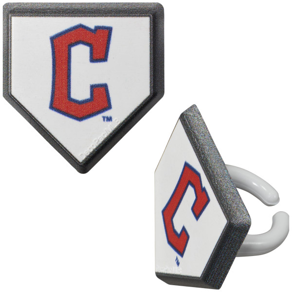 MLB® Home Plate Team Logo Cupcake Rings