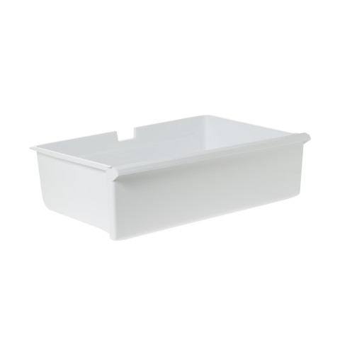 Refrigerator vegetable pan - white