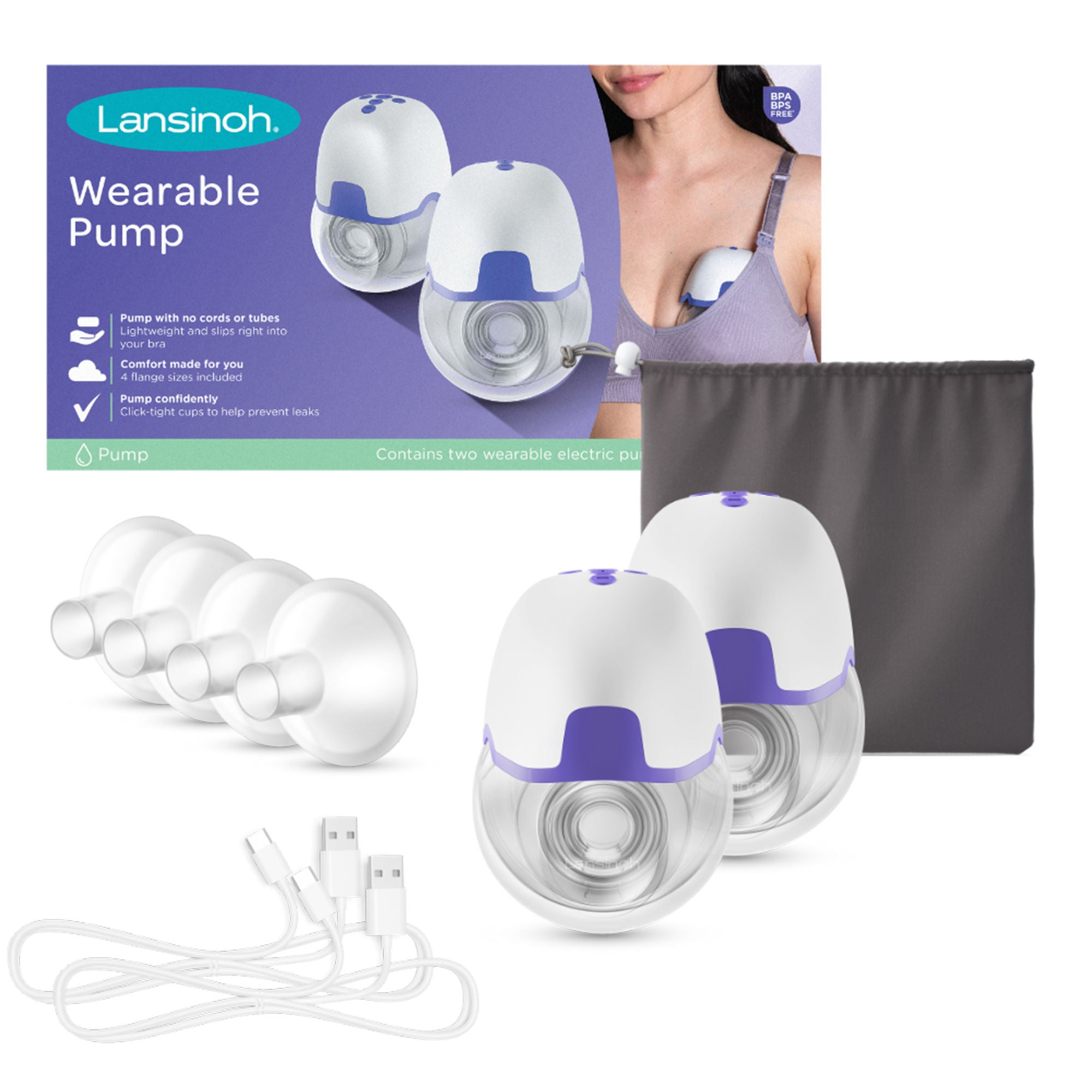 Emerson Healthcare PUMP, BREAST WEARABLE LANSINOH(1/CS)