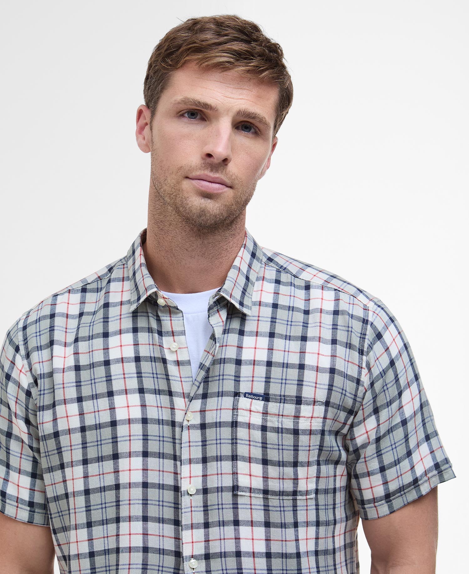 Midfield Tartan Regular Short-Sleeved Shirt image number 3