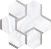 Nolita Bianco 12×11 Hexagon Bachetta Mosaic Satin Rectified