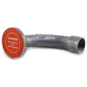 Zinc Die Cast Concrete Slab Elbow, 3/4 in.