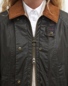 Lightweight Beadnell Waxed Jacket Archive Olive