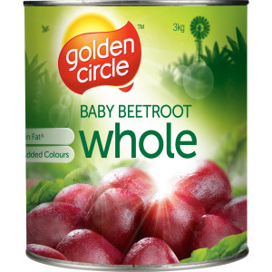 golden circle® whole baby beetroot 3kg x 3 image