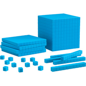 Blue Plastic Base Ten Starter Set
