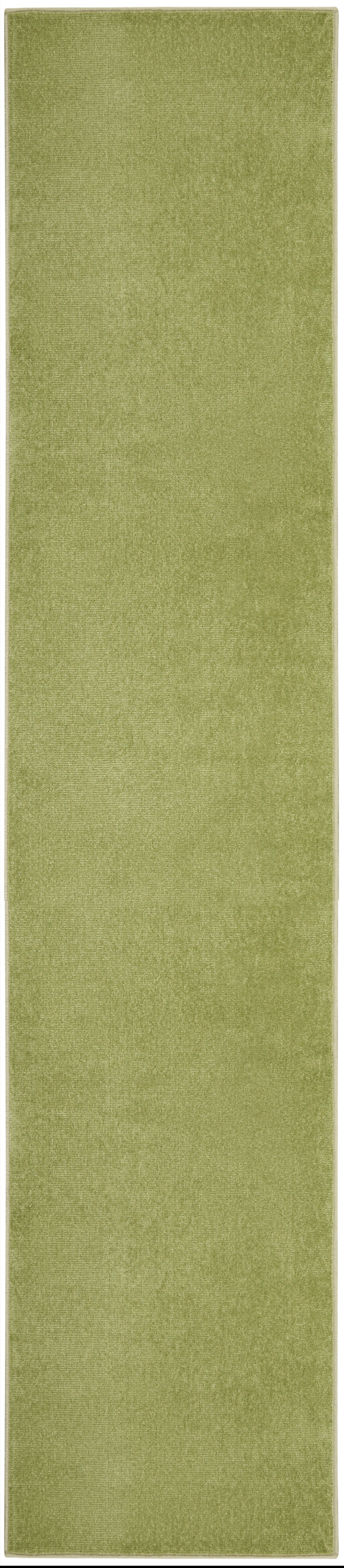 Nourison Nourison Essentials 2'2" x 18' Green Outdoor Rug