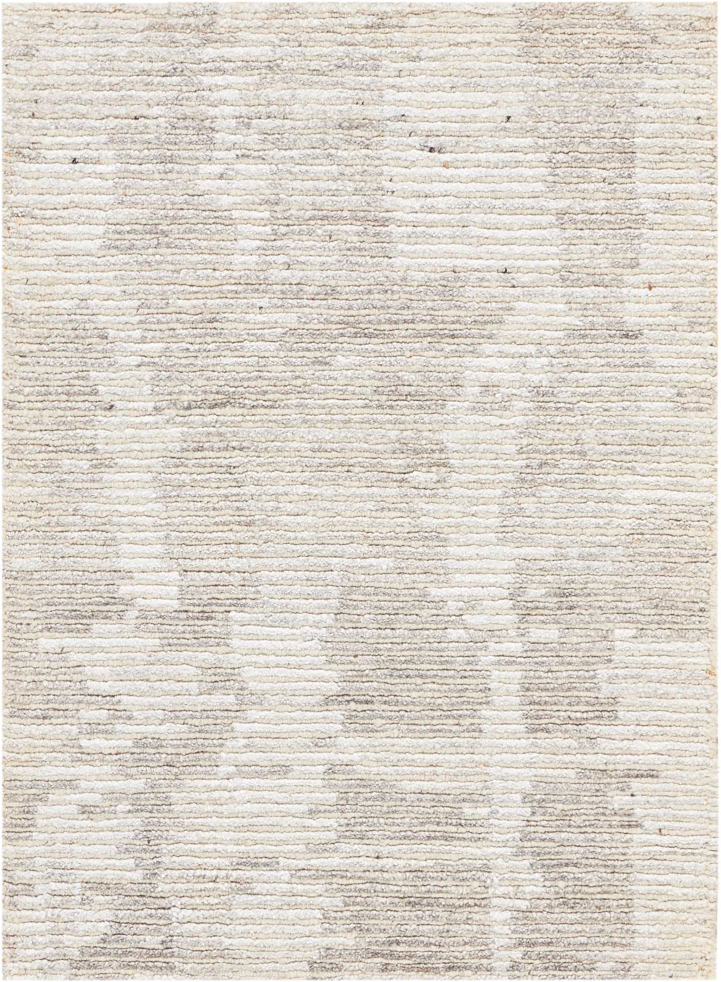 Nourison Ellora 2' x 3' Ivory Grey Modern Indoor Rug