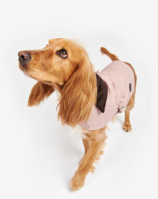 Quilted Dog Coat Classic Pink