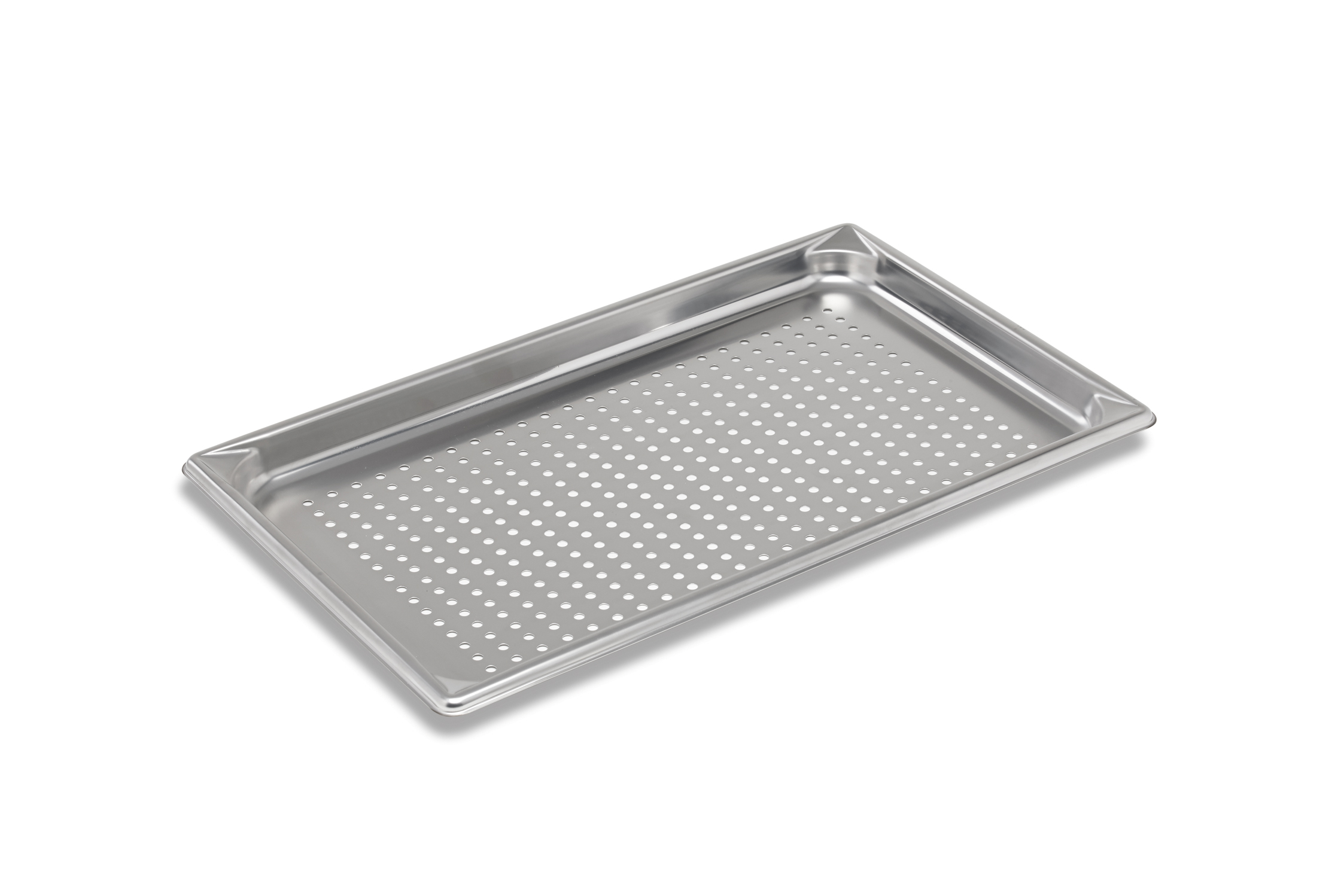 Full-size 3-inch-deep Super Pan V® perforated stainless steel steam ...