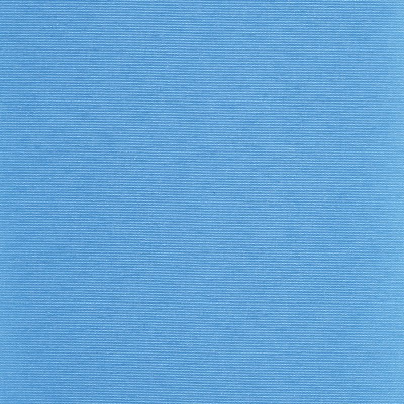 Light-blue horizontal-ribbed fabric panel filling the frame, lying flat and stationary; smooth textured surface with subtle shading, even indoor lighting and no visible surroundings.