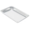 Eighth-size Wear-Ever® heavy-duty aluminum sheet pan with natural finish