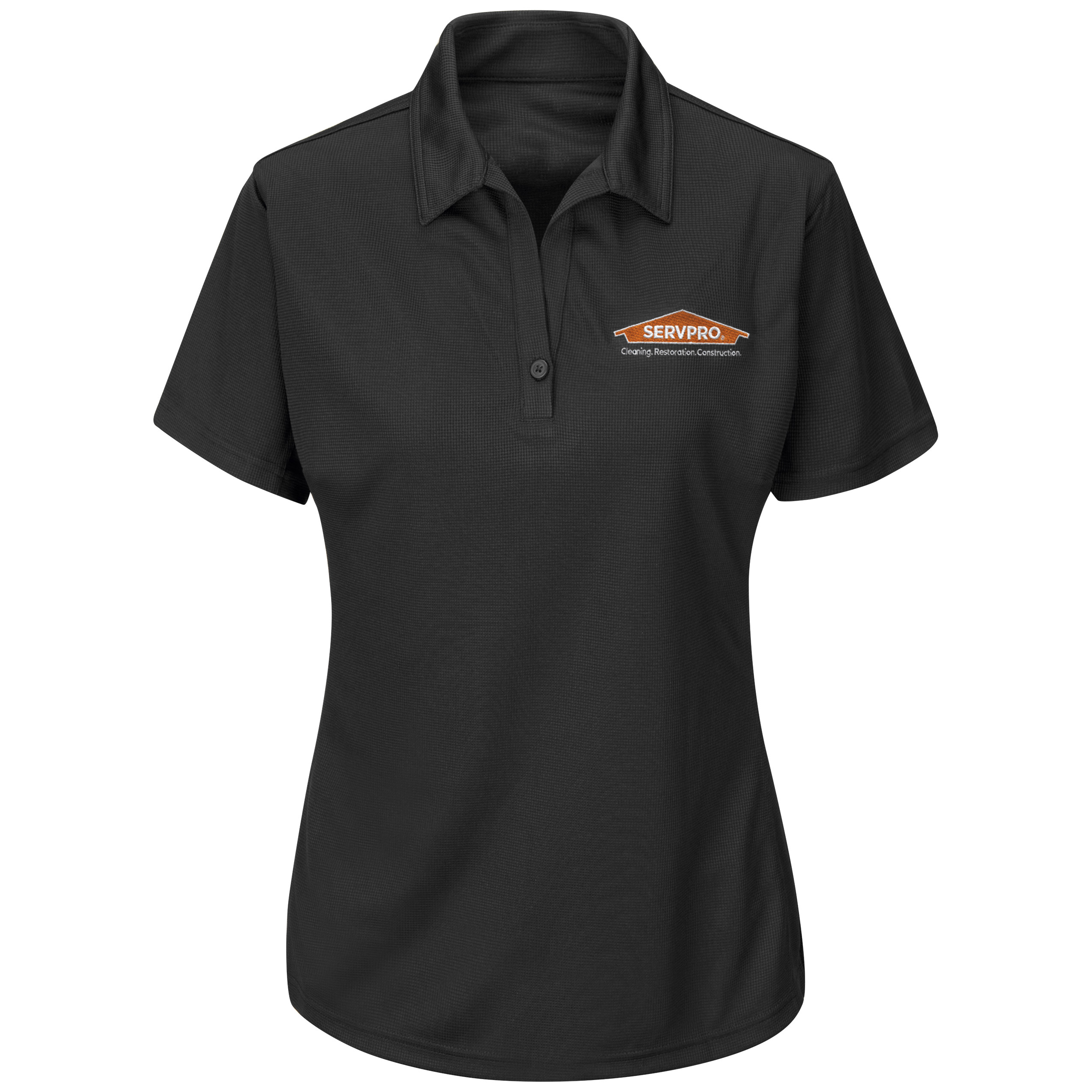 SERVPRO Women‘s Short Sleeve Performance Knit Flex Series Pro Polo-Red Kap