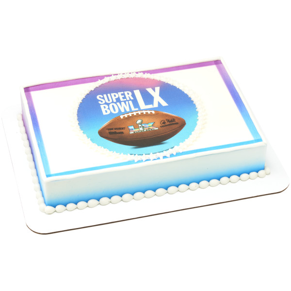 NFL Super Bowl LX Edible Image®