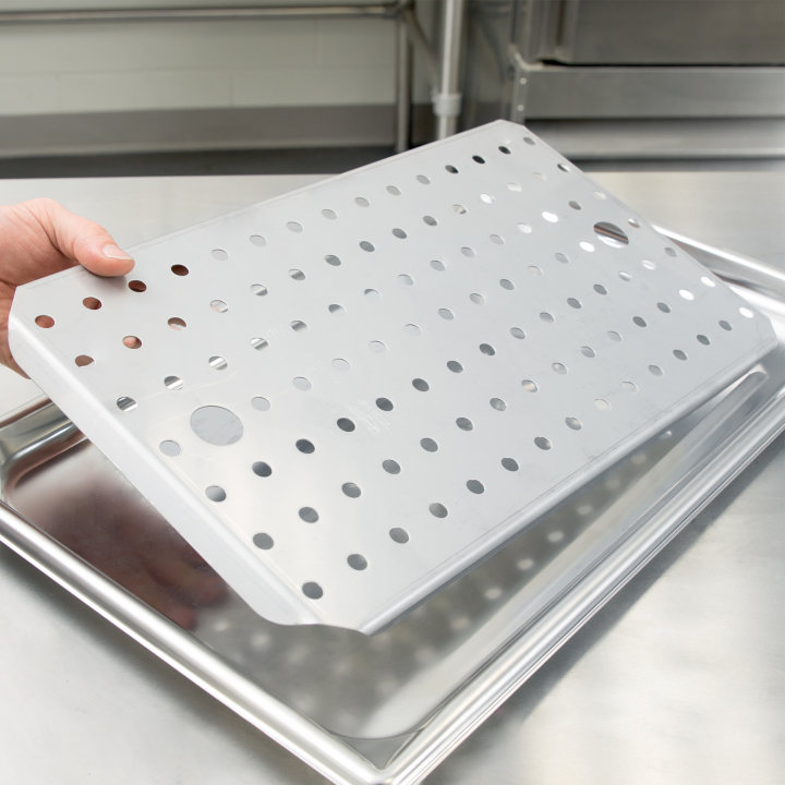 Full-size Super Pan V® stainless steel false bottom