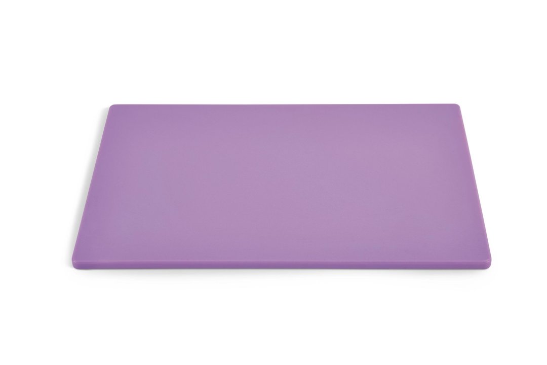 Cutting board 40 x 30 cm high-density polyethylene in violet