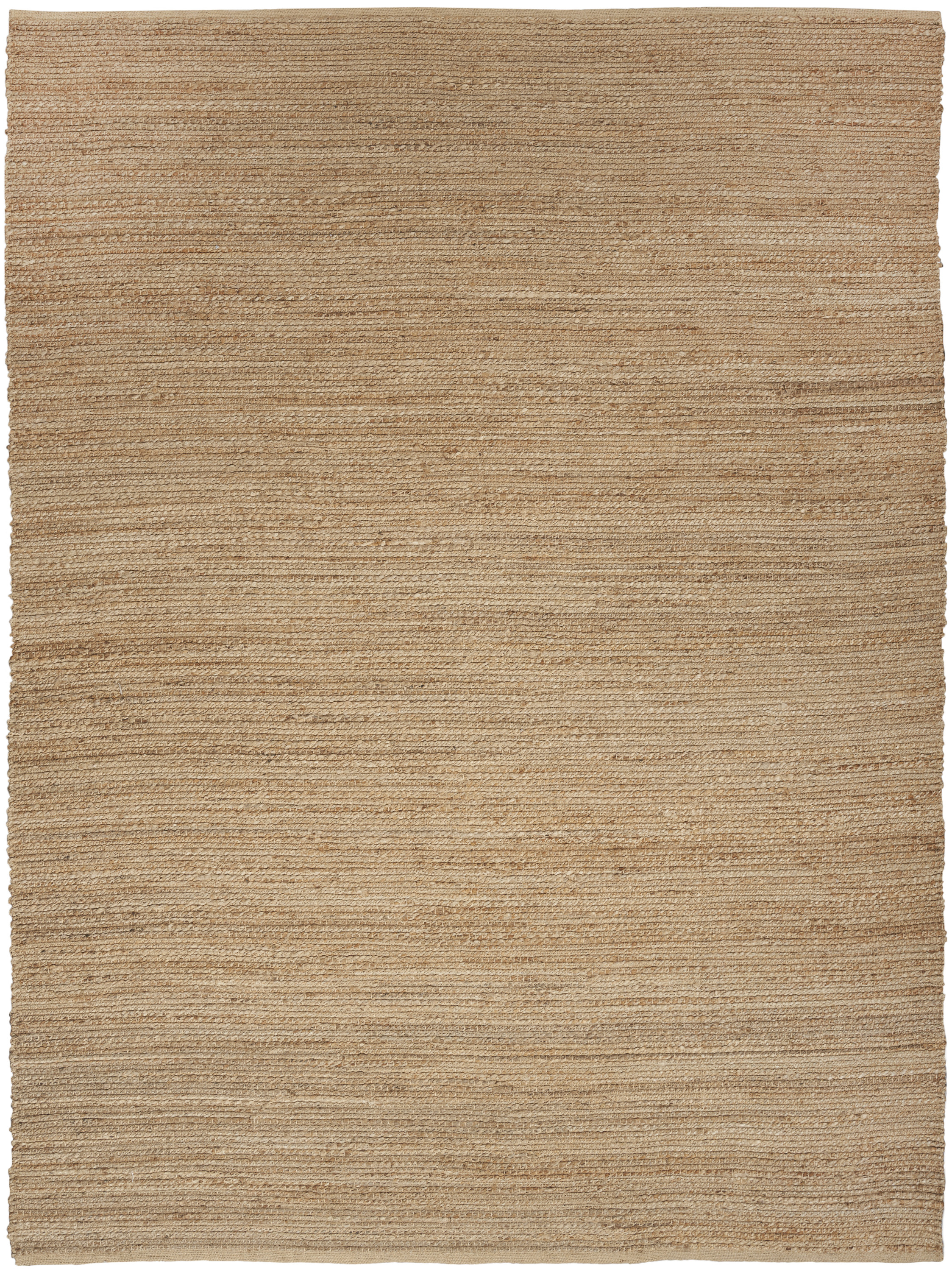Nourison Natural Jute 9' x 12' Natural Farmhouse Indoor Rug