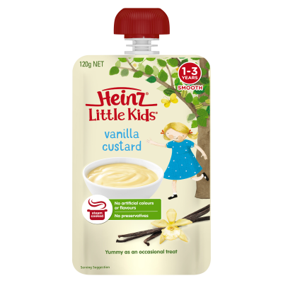  Heinz® Little Kids® Vanilla Custard 120g 1-3 Years 