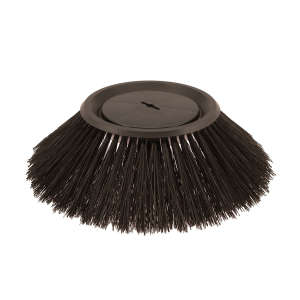 Tennant, TennantTrue®, 20.5in, Disk Sweep Brush, Polypropylene Bristles, Black