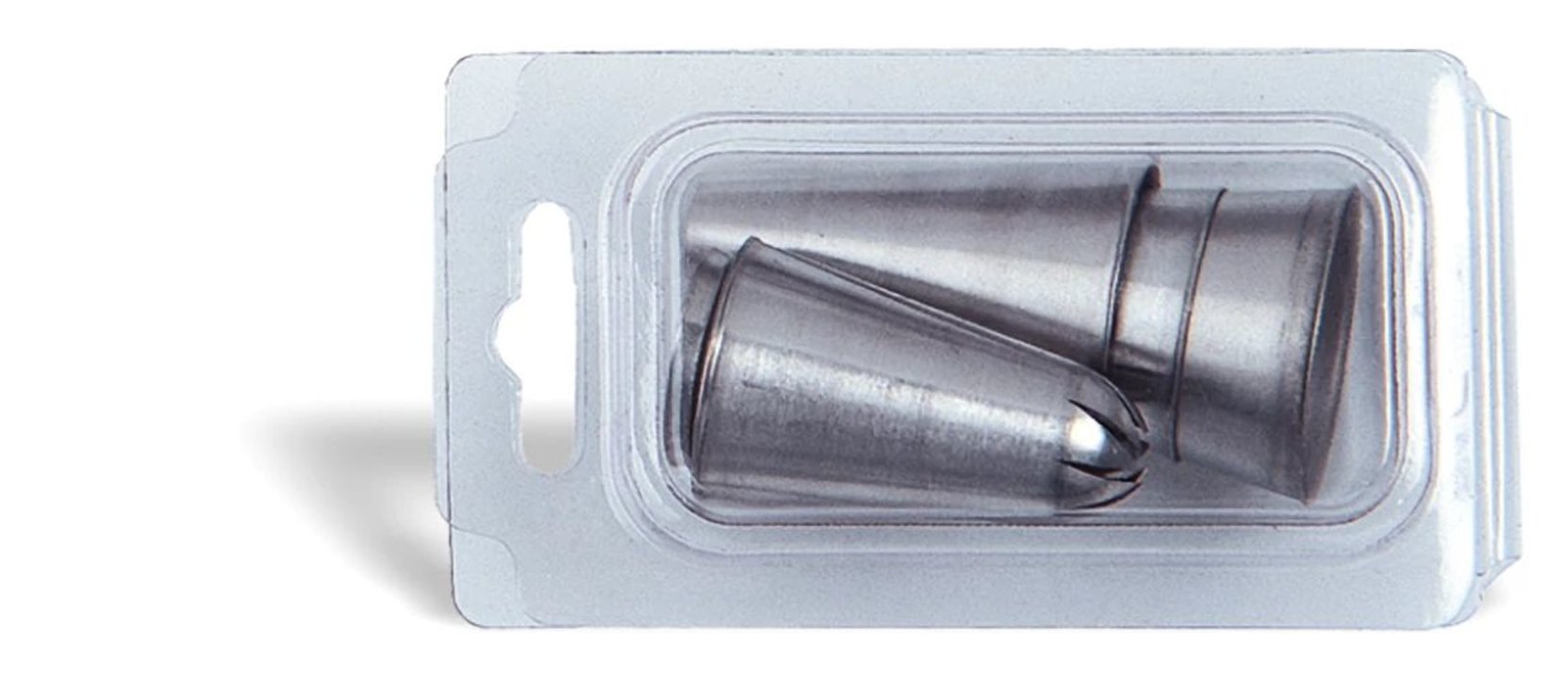 Conjunto de 6 Boquilla de acero inoxidables nº 3