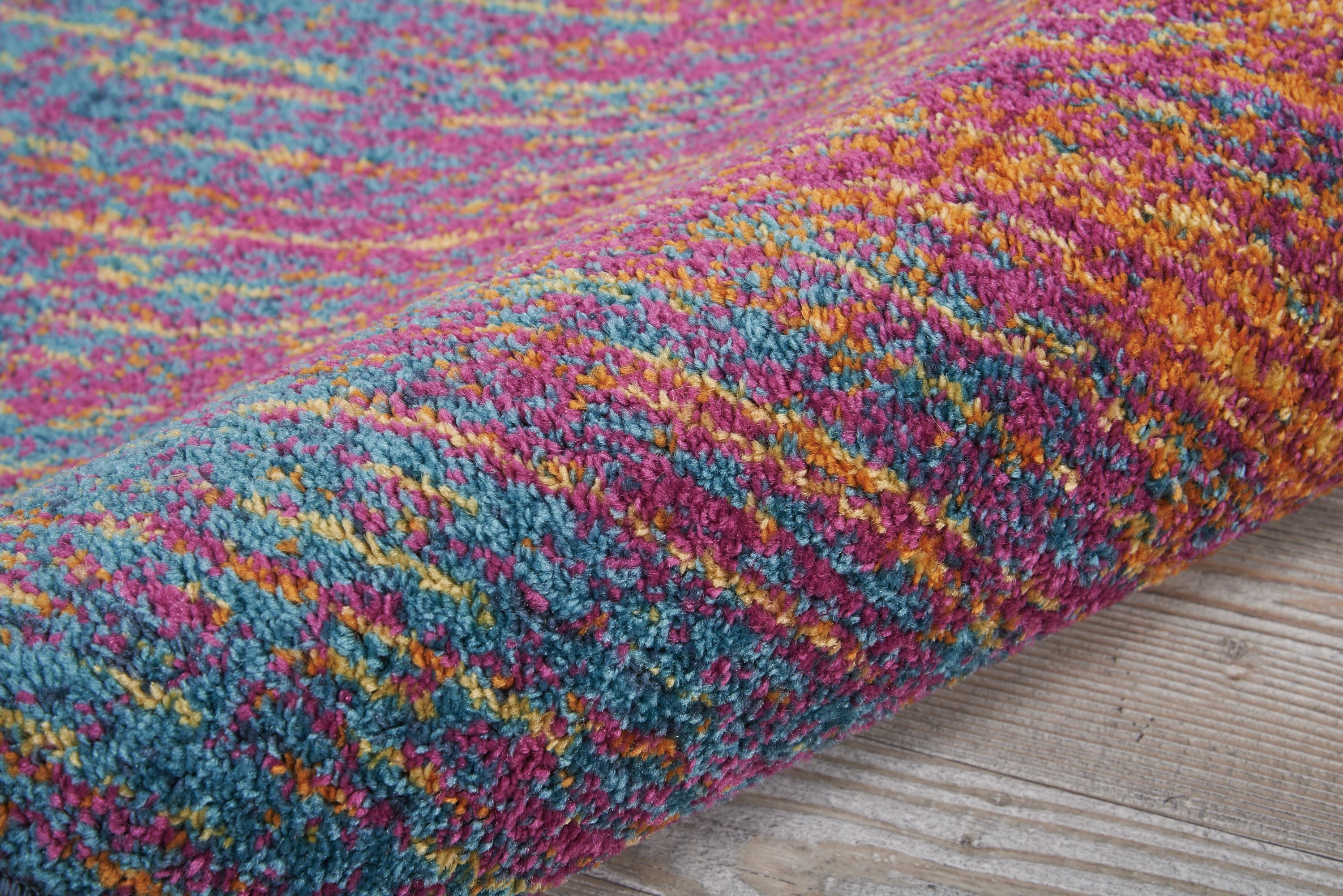 Nourison Passion 1'10" x 6' Multicolor Modern Indoor Rug