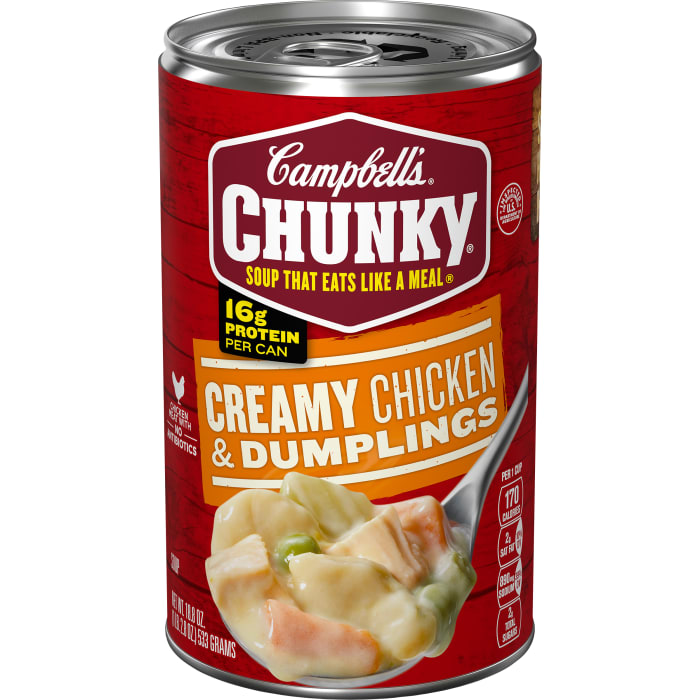 Creamy Chicken & Dumplings Soup