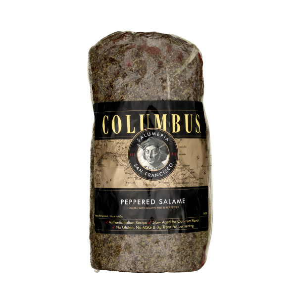 COLUMBUS(r) Peppered Salame 2/3lb . C1CB - Front Center Inner Pack (Hi Res)