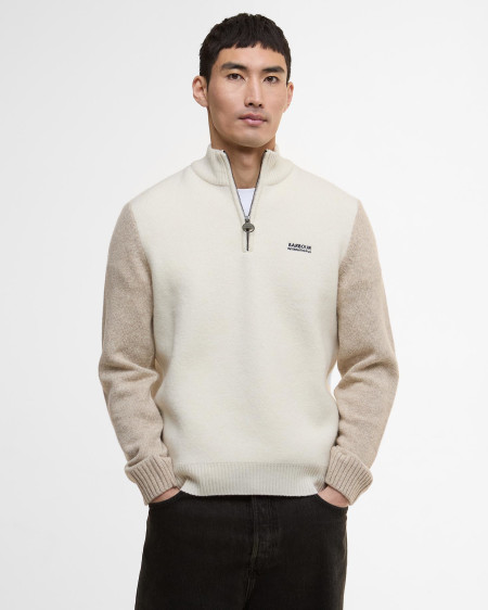 Maglione Hutchy con zip corta