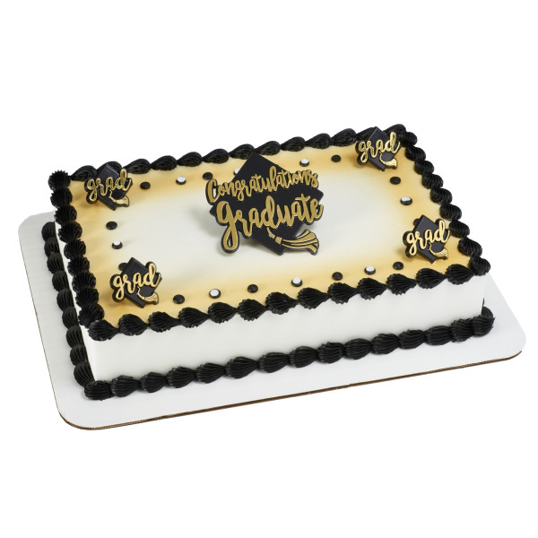 Grad Foil Cupcake Rings