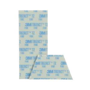 3M,  Trizact™ Diamond TZ Abrasive Rectangular Floor Pad, 3.75"x3.75, Blue