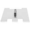 Small fryer basket night cover for standard-duty Cayenne® countertop deep fryer