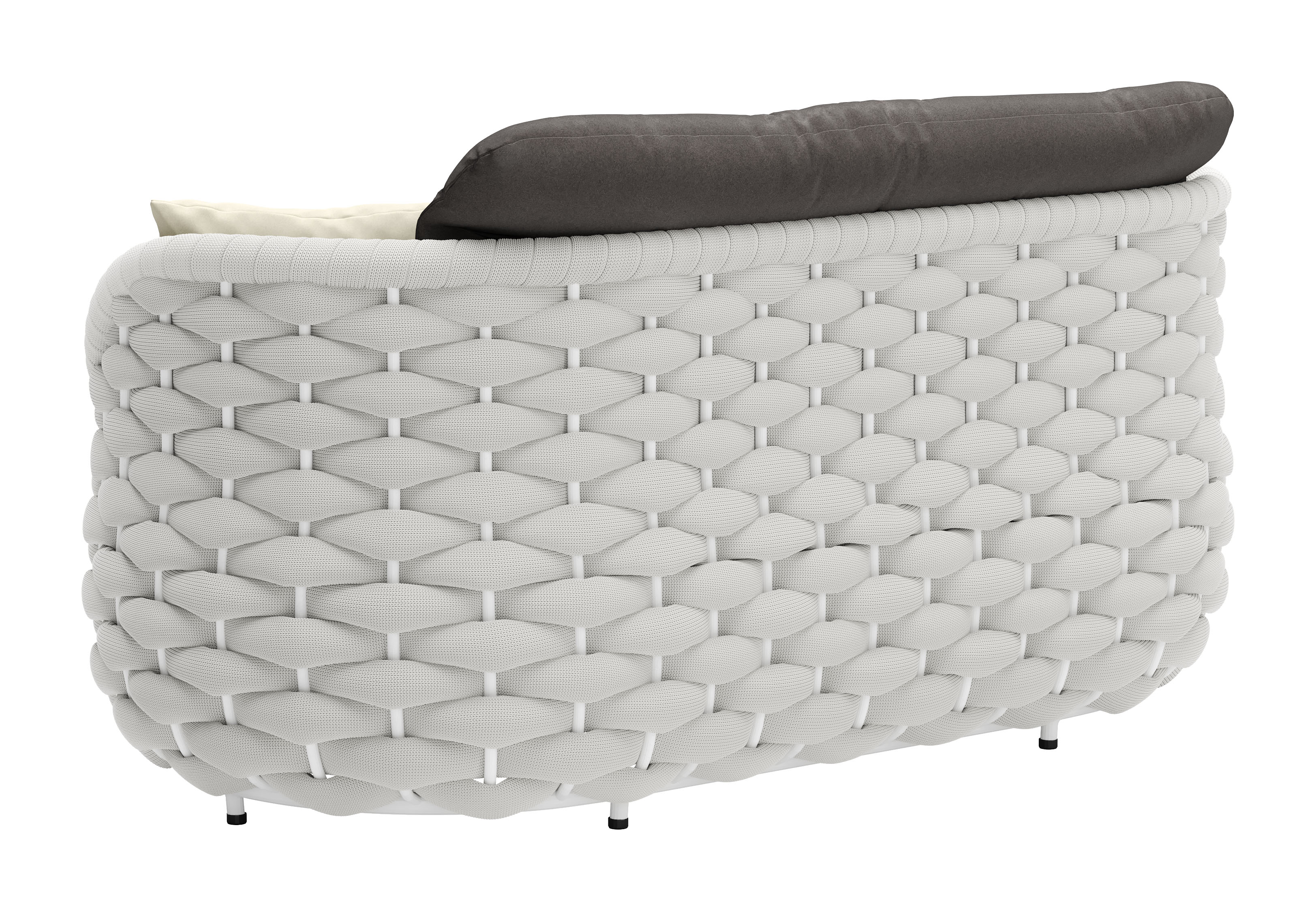 Coral Reef Loveseat Gray product image