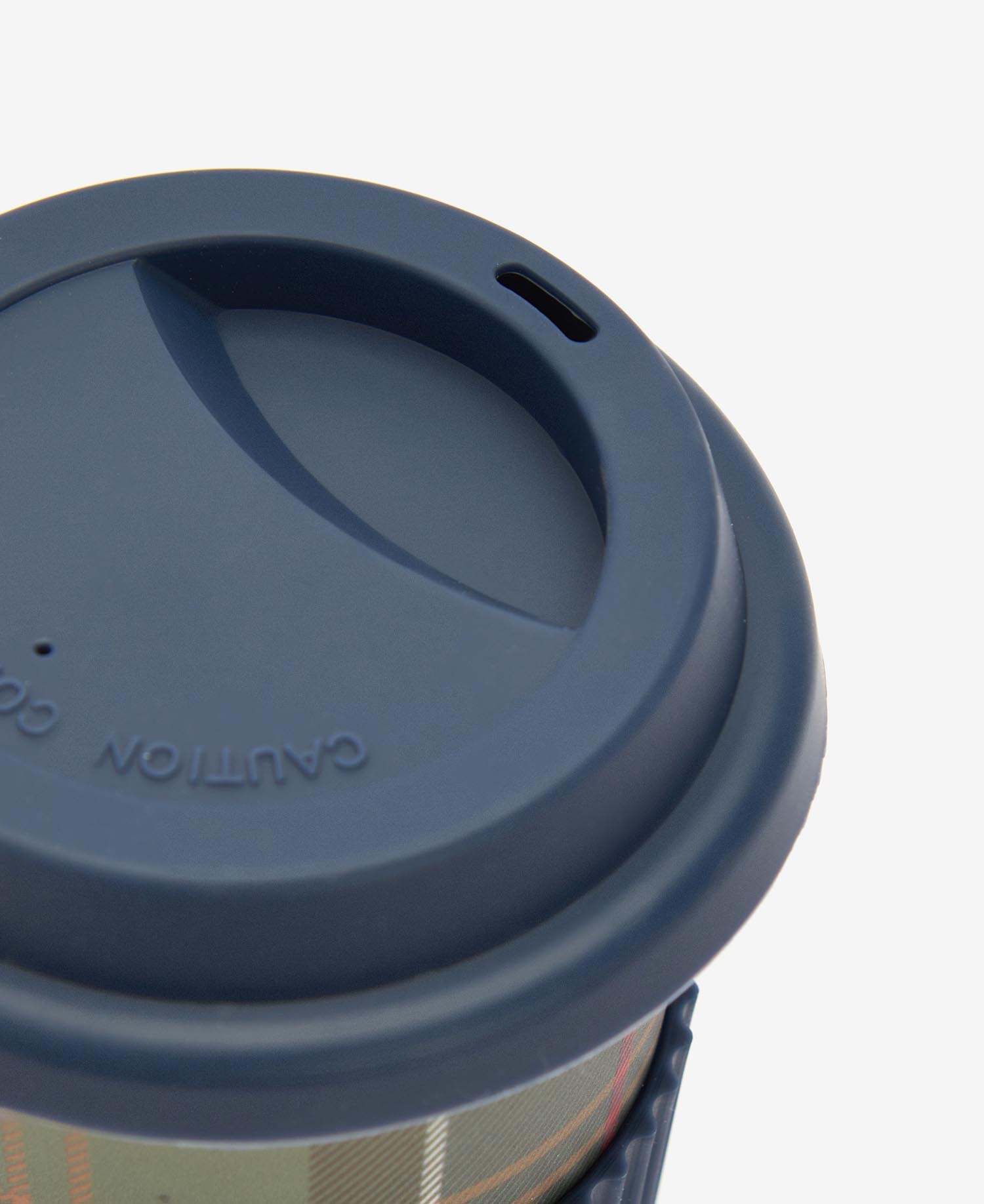 Reusable Tartan Travel Mug image number 3