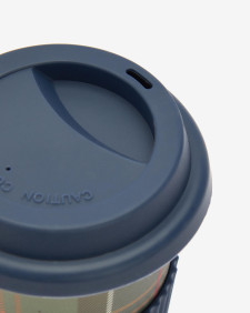 Reusable Tartan Travel Mug Classic Tartan