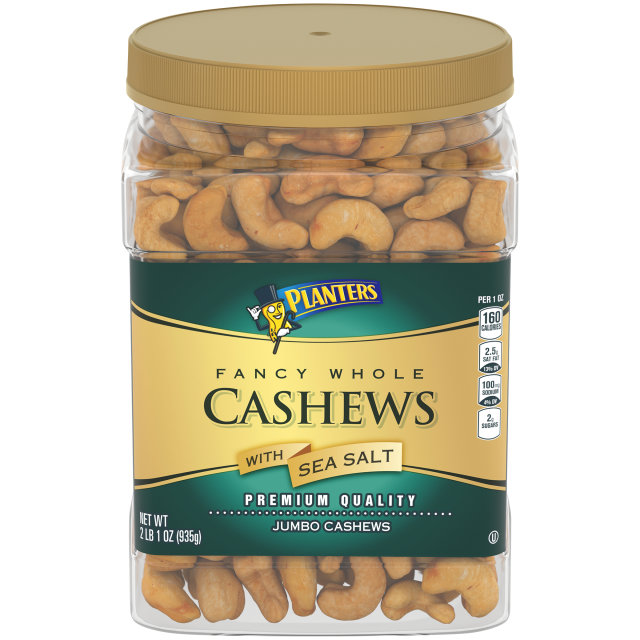 PLANTERS Fancy Cashews 33 oz Jar image
