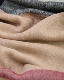 Schal Saffron Tartan Lambswool Hessian Tartan