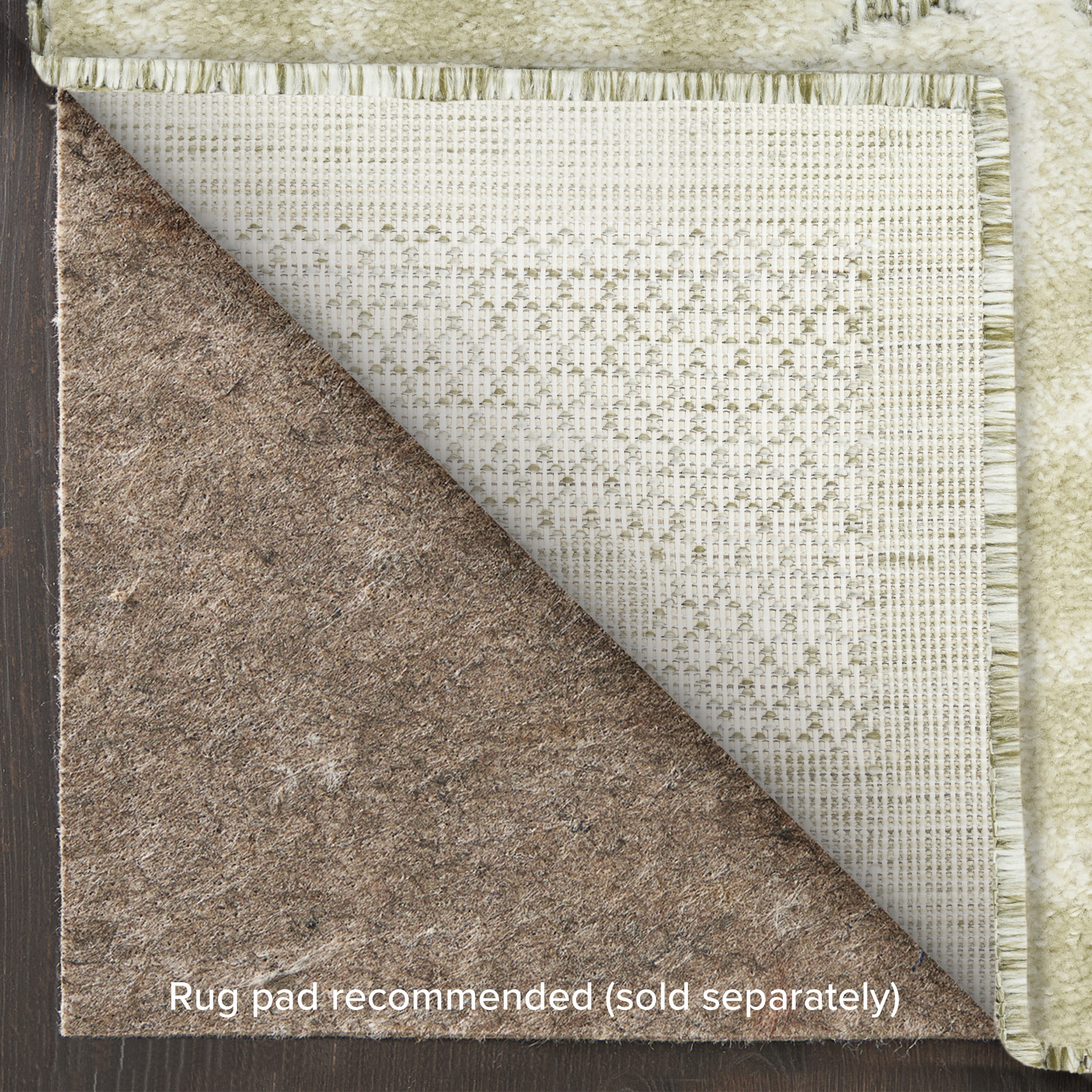 Nourison Aloha 7'10" x 10'6" Ivory Sage Outdoor Rug