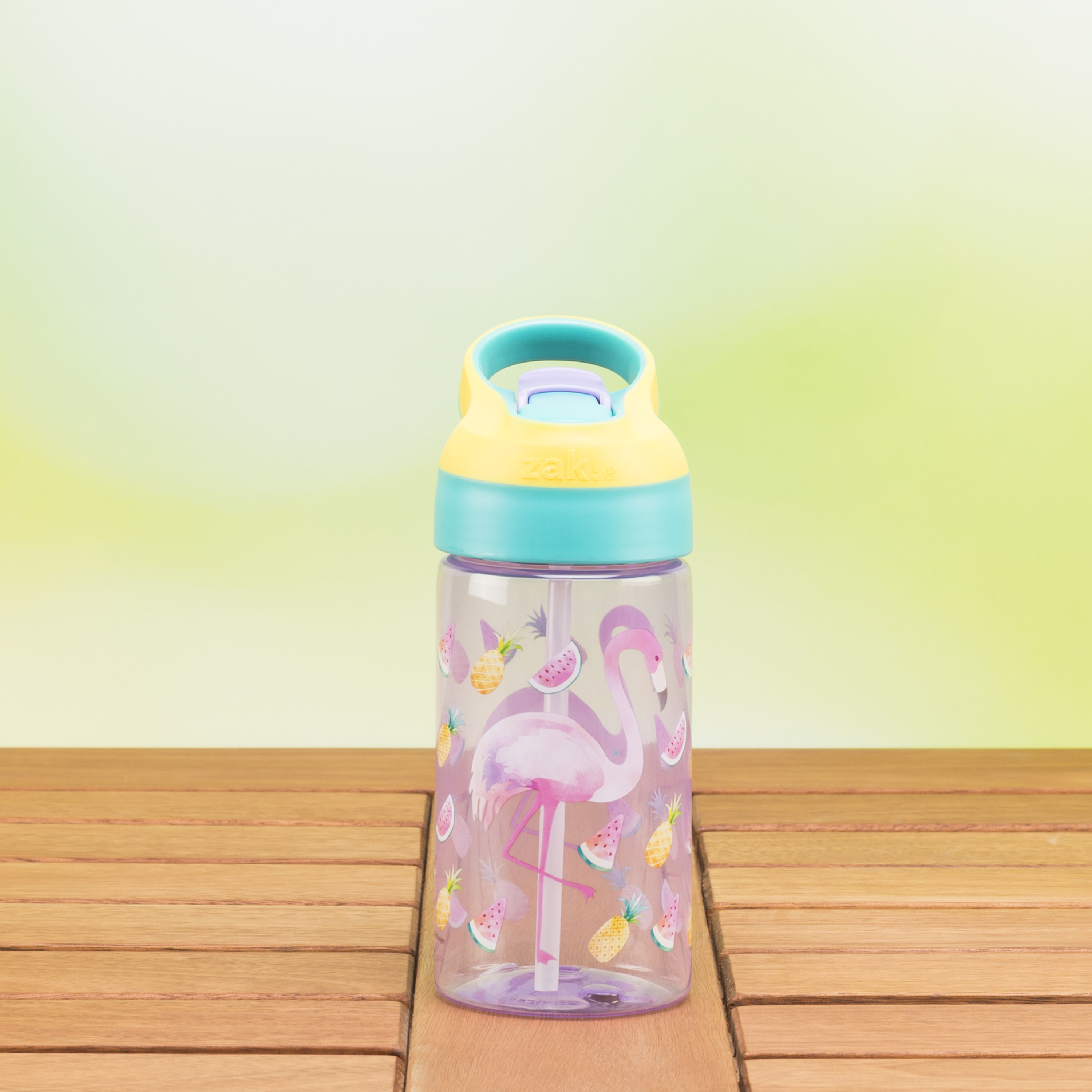 Zak Hydration 16 ounce Water Bottle, Cactus and Flamingos, 2-piece set slideshow image 8 Zak Hydration 16 ounce Water Bottle, Cactus and Flamingos, 2-piece set slideshow image 8