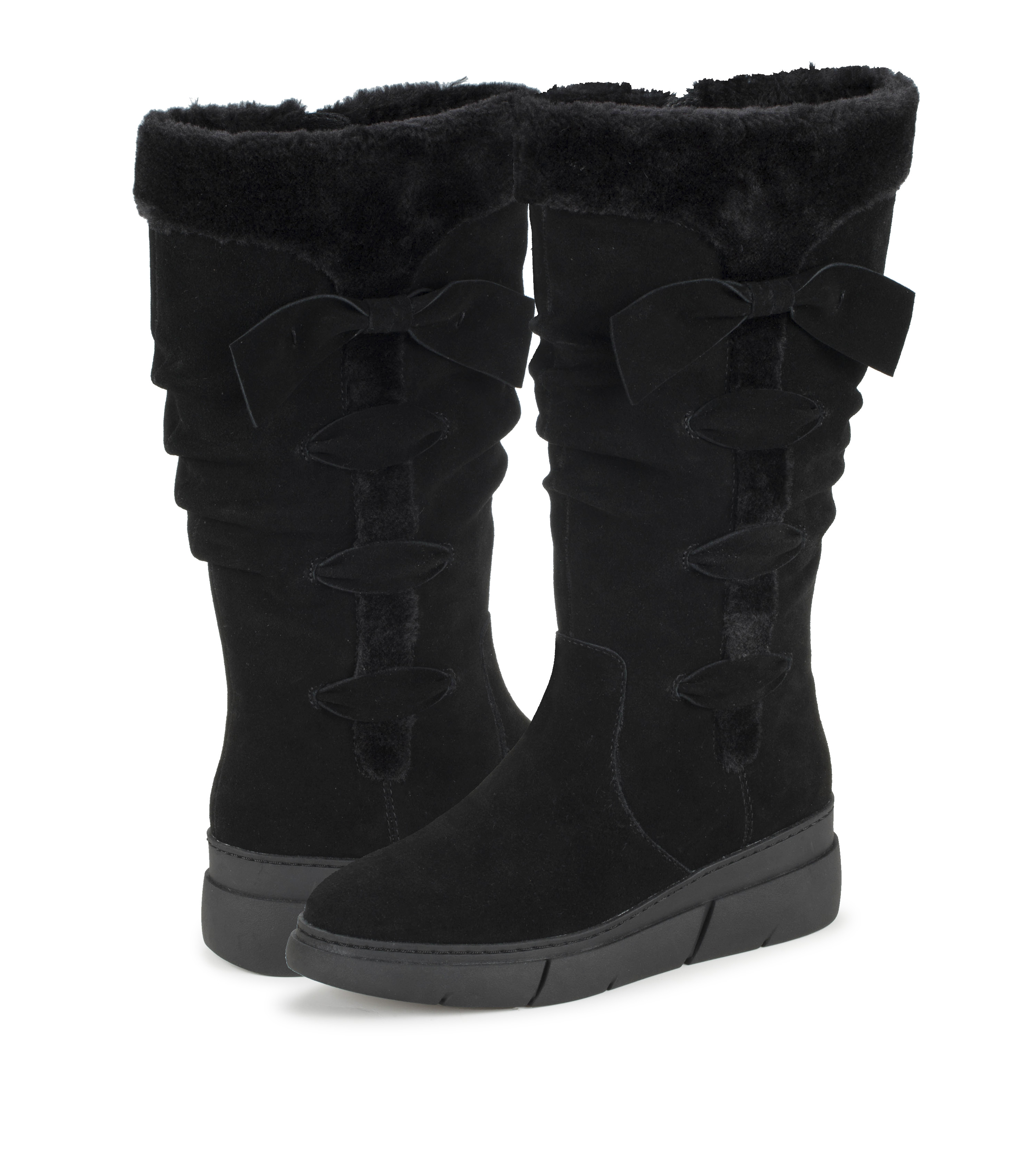 Baretraps LARENNA Womens Boots Black Suede