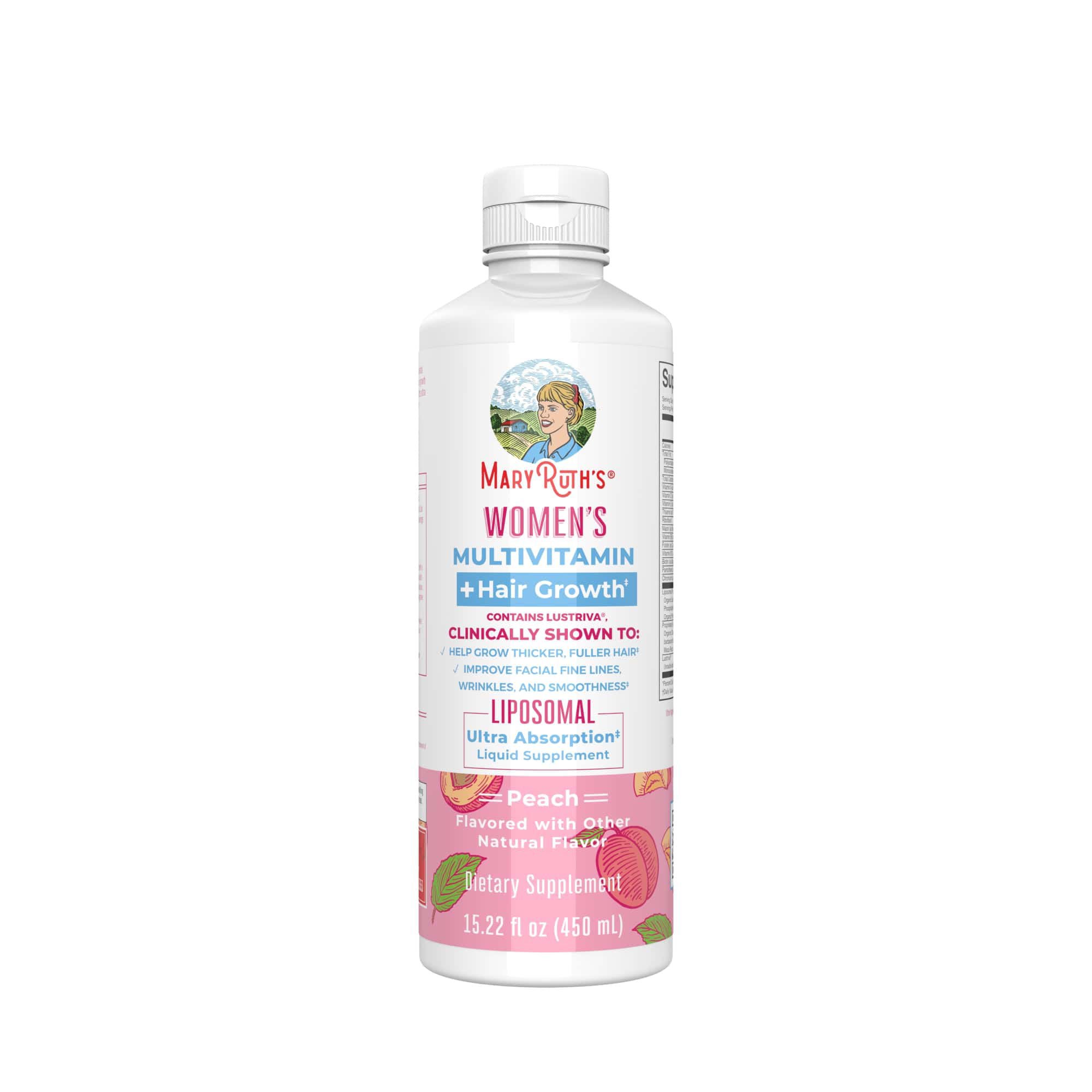 Mary Ruth's® Women's Multivitamin + Liposomal for Hair Growth, 15.22-oz. Bottle