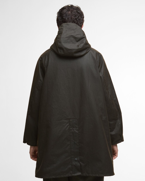 Solway Trench Waxed Coat Archive Olive