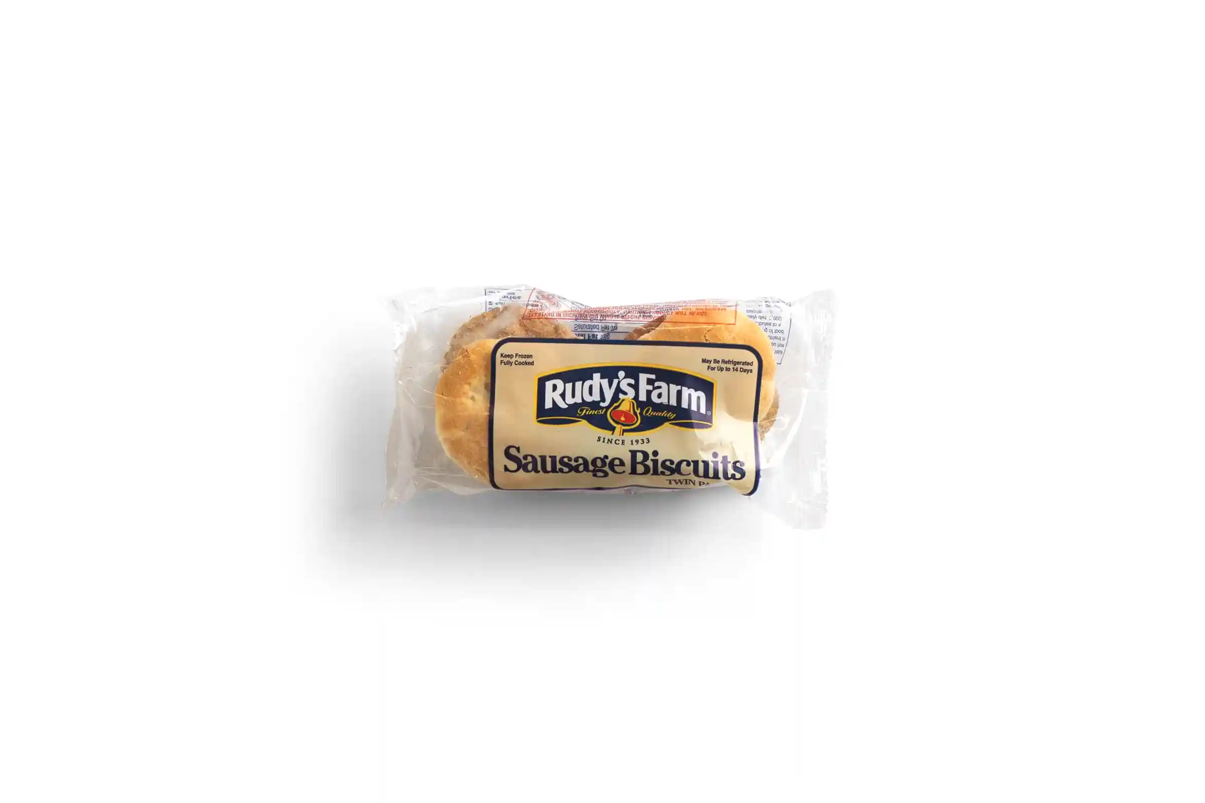 Rudy's Farm® Individually Wrapped Sausage Biscuit, Twin Pack_image_11