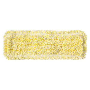 CRPWAVETABY18, I-Team, Premium Looped Microfiber Tabs Mop, 18"W, Yellow