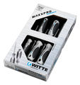 MAXXPRO 6 Pc Stainless Steel Set: 4 Slotted 2 Phillips