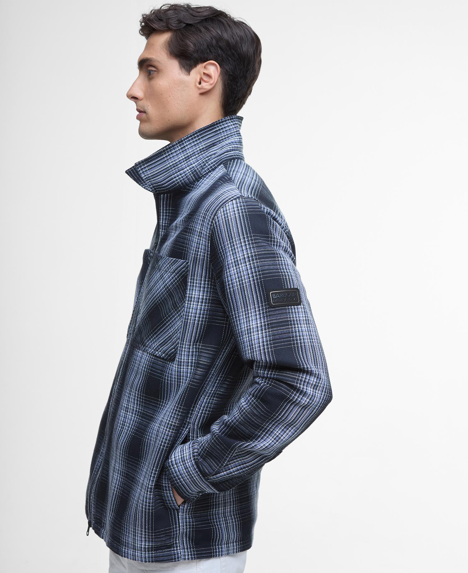 Arne Checked Overshirt image number 4