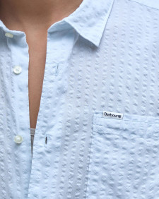 Treeland Short-Sleeved Shirt Bleached Blue